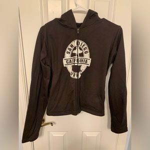 WMS Surf Hoodie (Sz S/Brown)